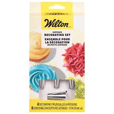 Wilton Cupcake Decorating Icing Tips, 12-Piece Set