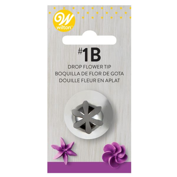 Drop Flower Tip 1B Wilton
