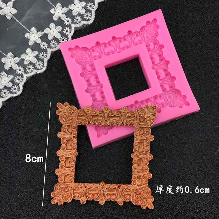 Silcone Mold - Square Frame