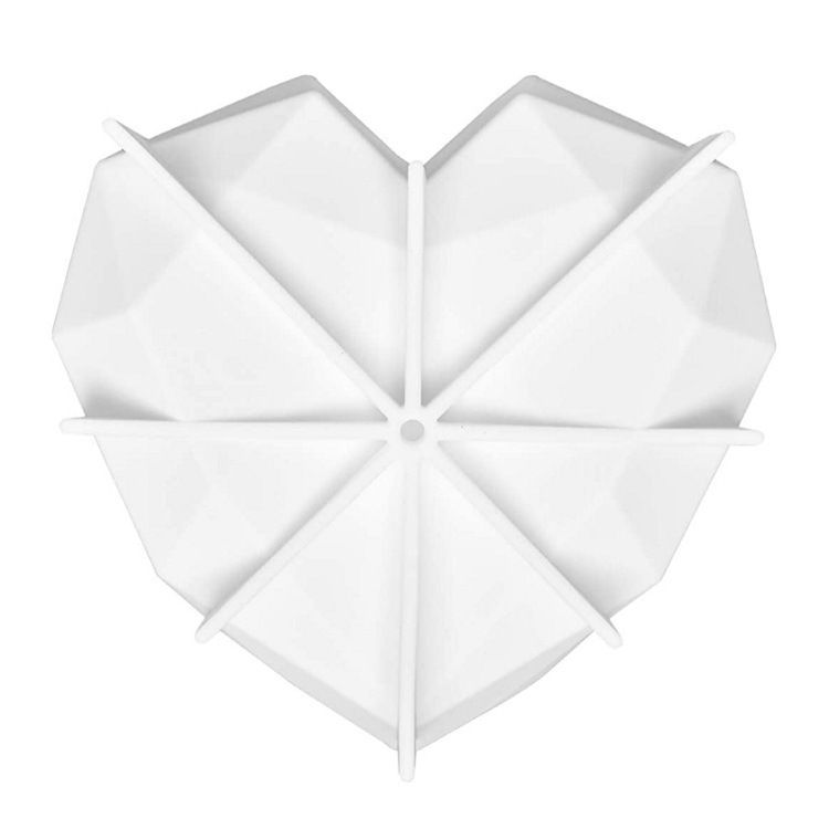 Large Heart Geo Mold