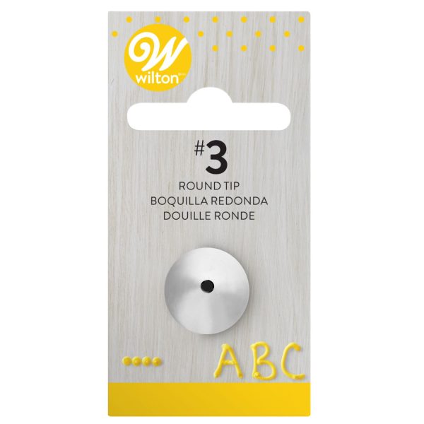 Round Tip - 3 Wilton