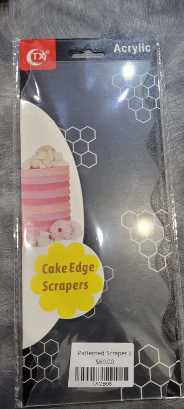 TX Acrylic Scraper - Pattern 2