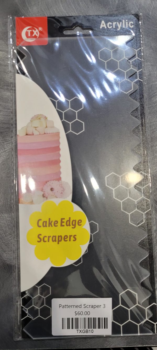 TX Acrylic Scraper - Pattern 3