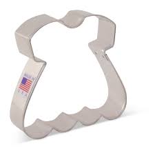 Ann Clark Cookie Cutter - Baby Dress 3.5"