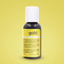 Chefmaster Liqua Gel - Gold .7oz