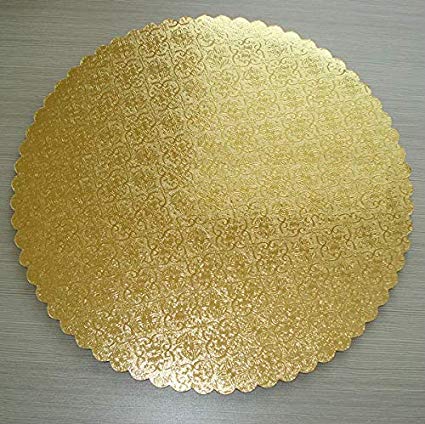 Fluted Board - 10 inch Gold