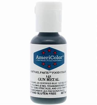 AmeriColor Softgel Paste Food Colouring - Gunmetal .75oz