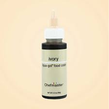 Chefmaster Liqua Gel 2.3oz - Ivory