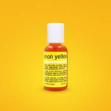 Chefmaster Liqua Gel - Lemon Yellow .7oz