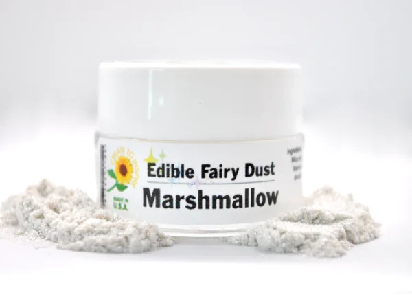Sunflower - Edible Glitter Dust - Marshmallow (4 grams)