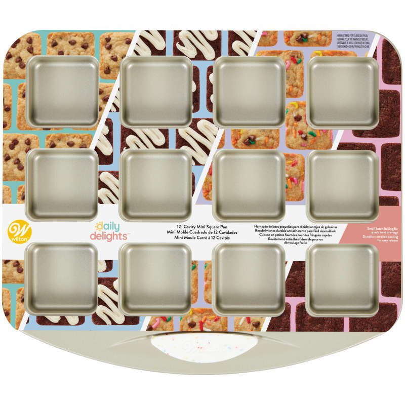 Wilton 12 Cavity Mini Square Pan