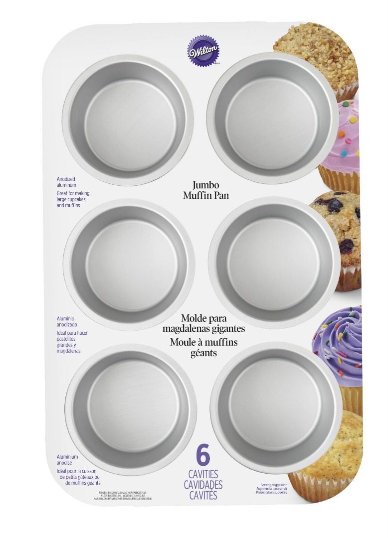Muffin Pan - 6 cup Jumbo Wilton