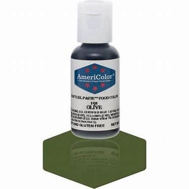 AmeriColor Softgel Paste Food Colouring - Olive .75oz