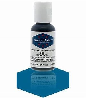 AmeriColor Softgel Paste Food Colouring- Peacock .75oz