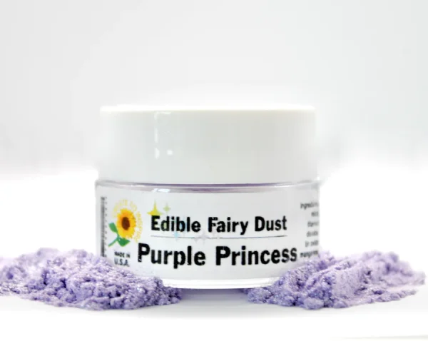 Sunflower - Edible Glitter Dust - Purple Princess ( 4 grams)
