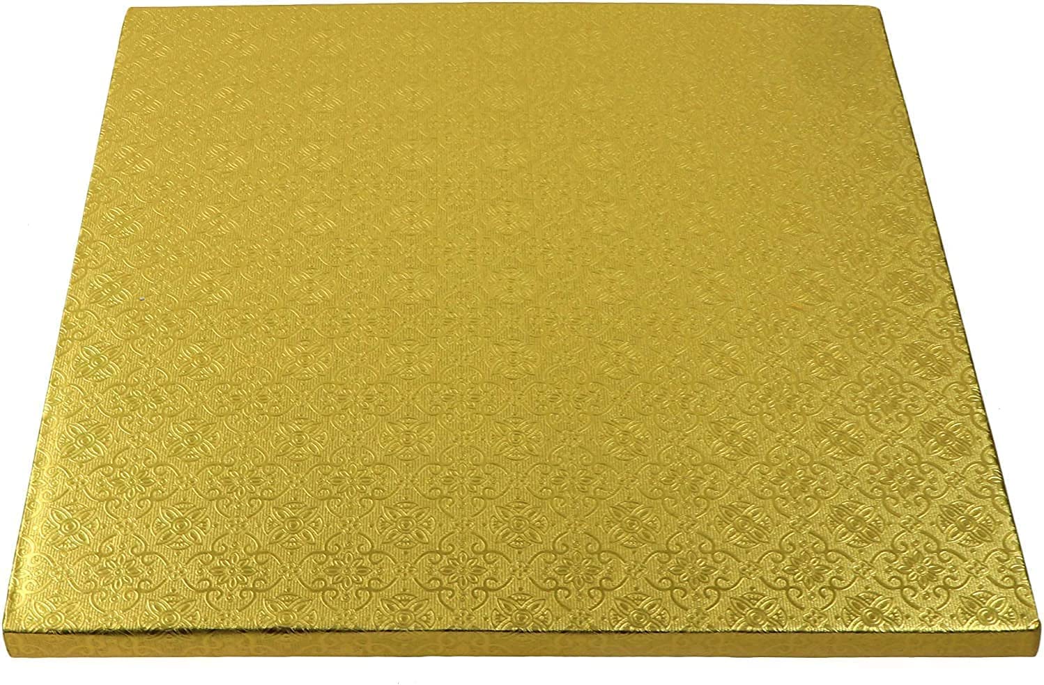 Cake Drum Square - 16 inch Gold