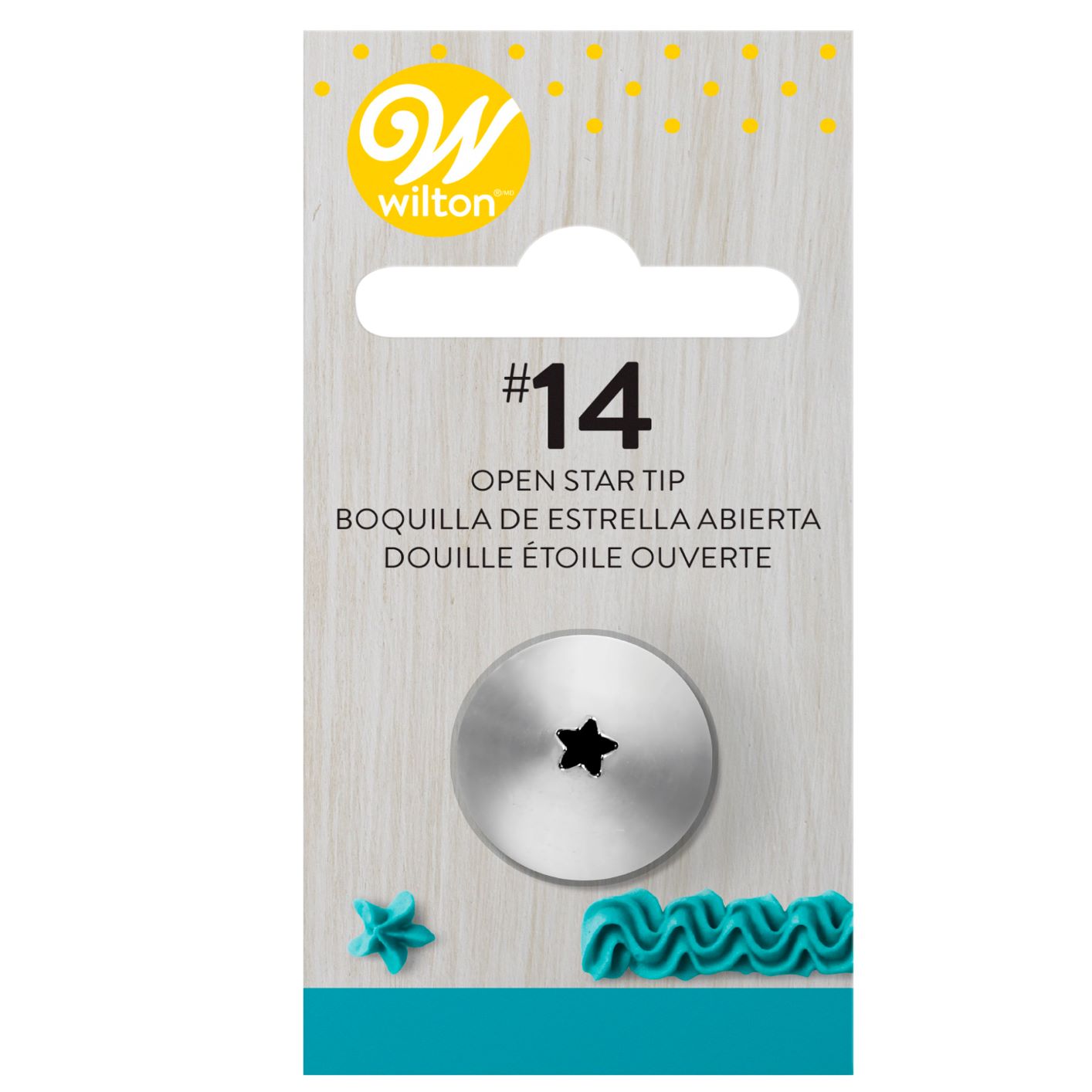 Open Star Tip - 14 Wilton