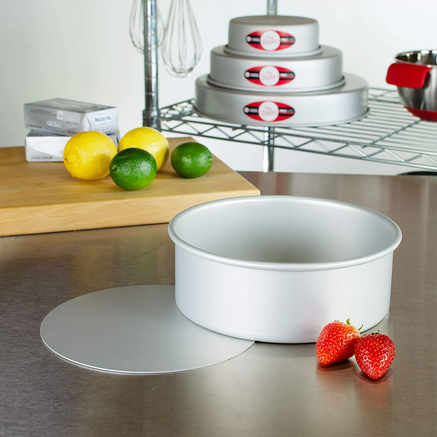 Removable Bottom Pan - 8x3 Round Fat Daddios