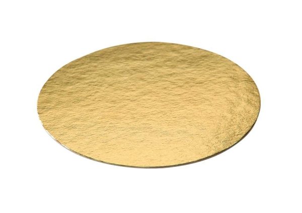 Cake Board - Die Cut 10" Gold