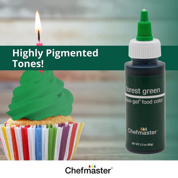 Chefmaster Liqua-Gel - Forest Green 2.3oz