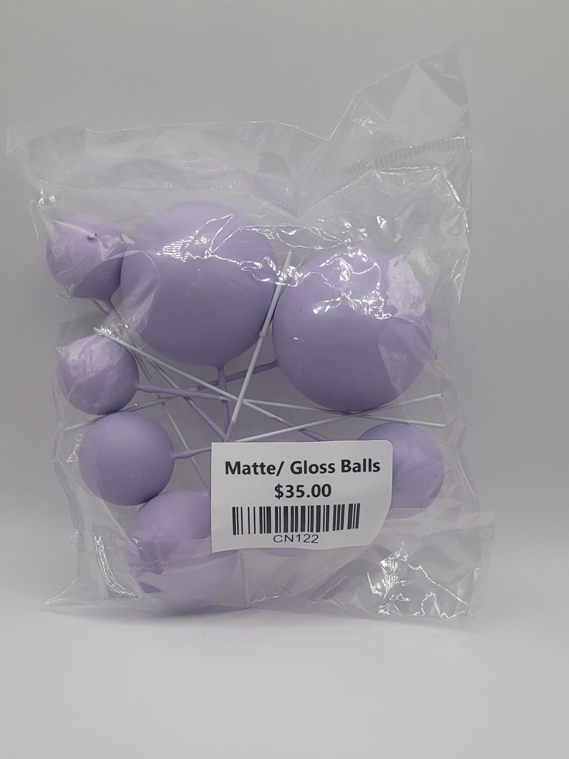 Assorted Ball Topper - Lilac