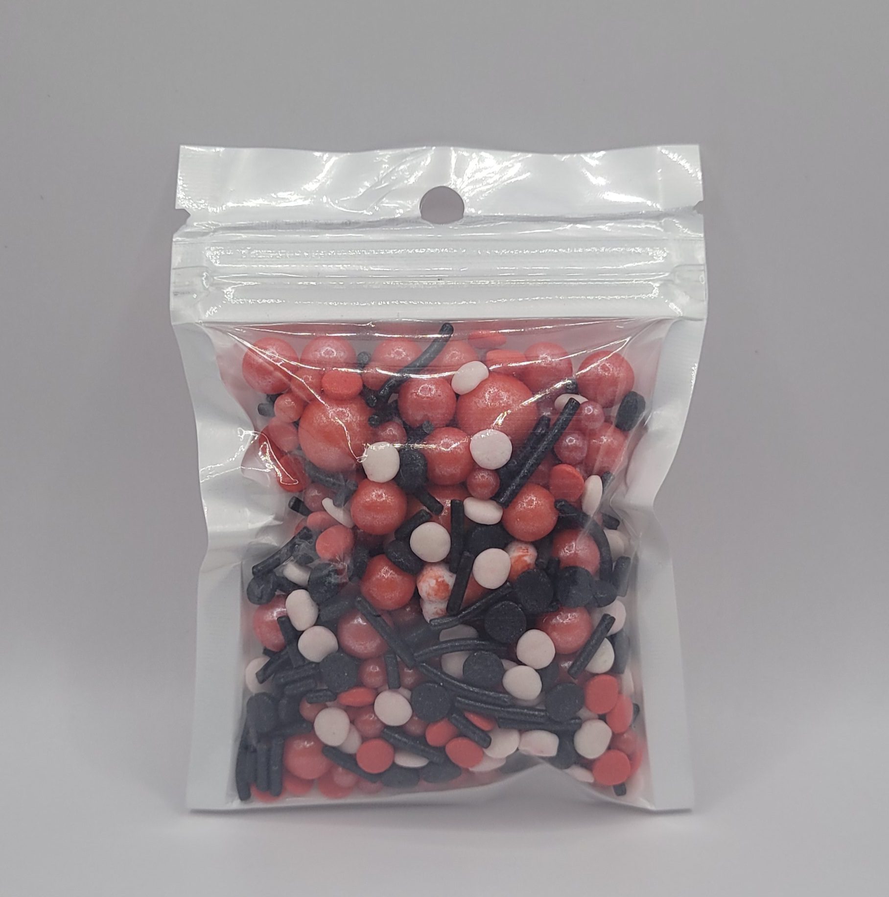 Halloween Sprinkle 1oz - Red and Black Mix