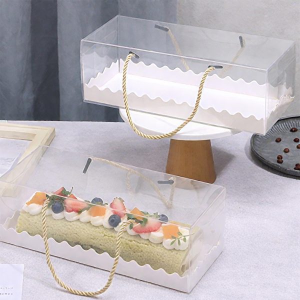 Clear Rectangle Dessert Box