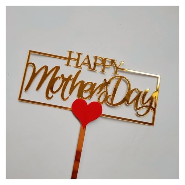 Mother's Day Acrylic Cake Topper 2