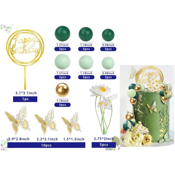 Full Topper Set - Green